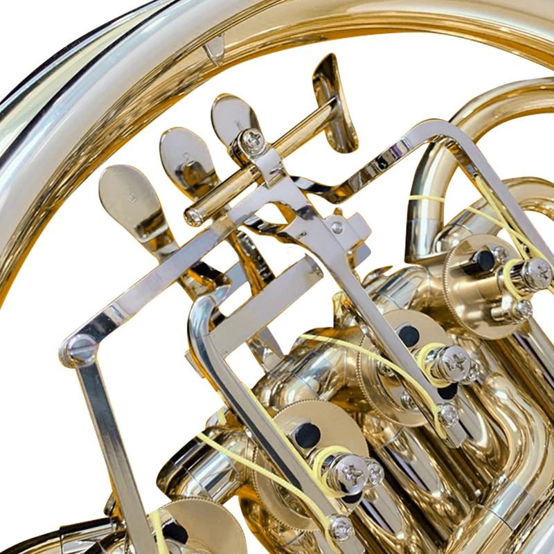 4 keys Brass French Horn F/Bb comes with Case Yamahas YHR-567D  Intermediate Level for Beginners Double French Horn