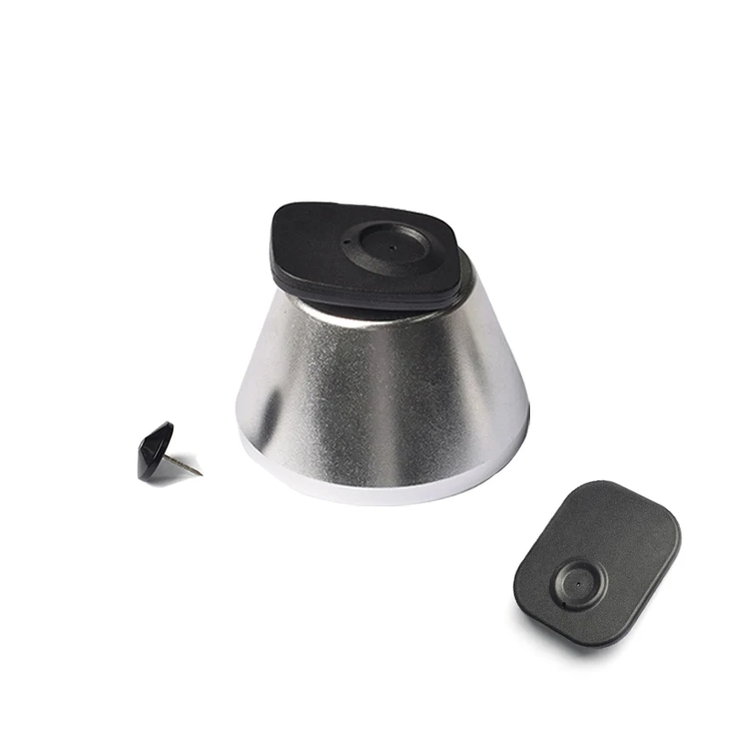 Magnetic Plastic Different Colors Mini square EAS 8.2mhz Security RF High Quality Hard Tag for Store