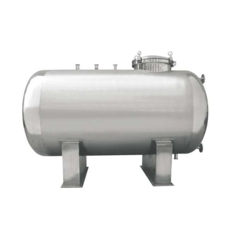 Stainless steel water tank for purified water storage