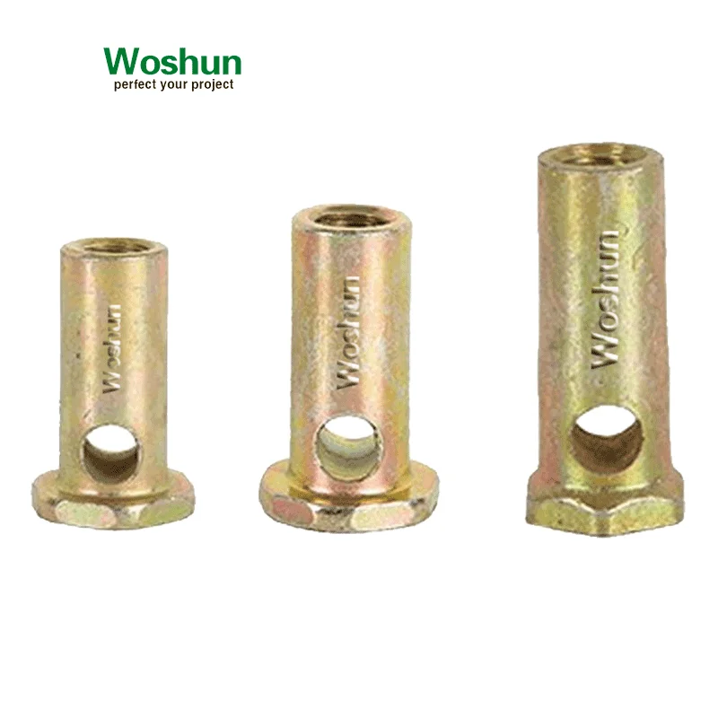 Woshun Hexagonal Socket Elephant Foot Ferrule Precast Concrete Fixing Insert Lifting Socket Elephant Foot Ferrules Plate Socket