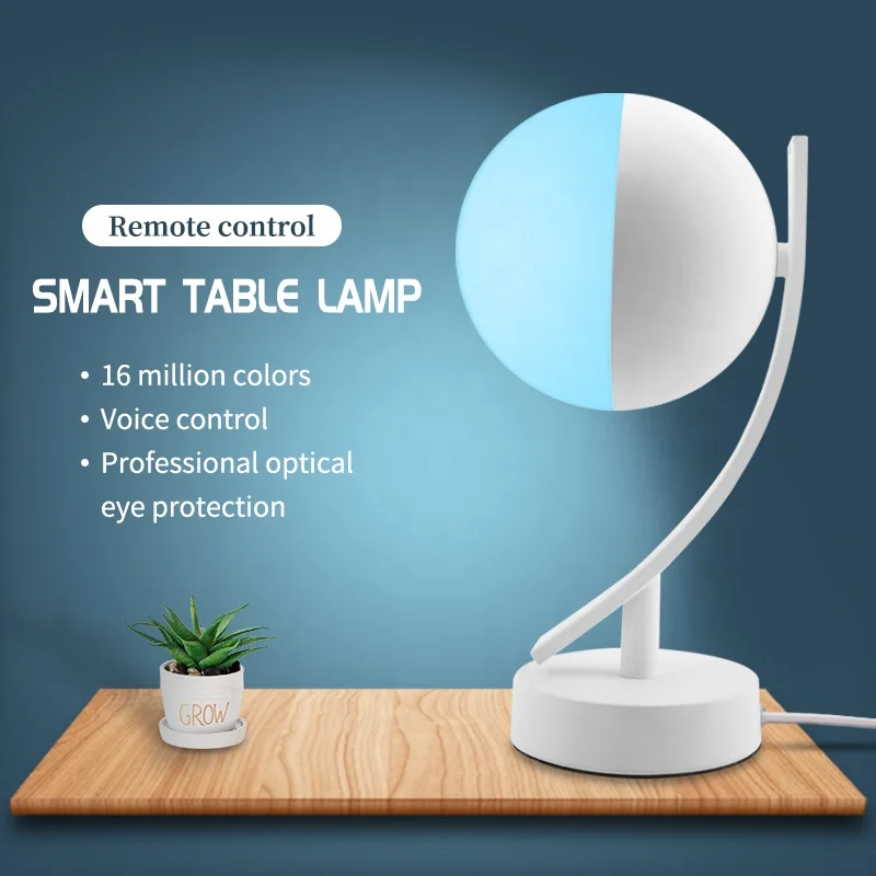 
Original design led desk lamp WIFI Table Smart Light Google Home Colors Of The Rainbow Table Lamp For Badoom 