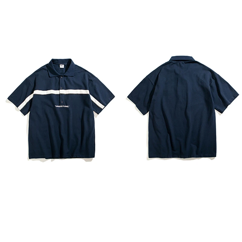 Мужские 100% органический хлопок ткань пике пустой полоса индивидуальный дизайн, рубашка-поло в полоску