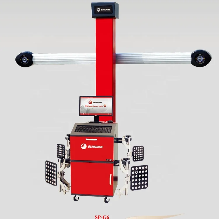 Top brand 3d wheel alignment machine economic Sunshine 4 wheel aligner database update free