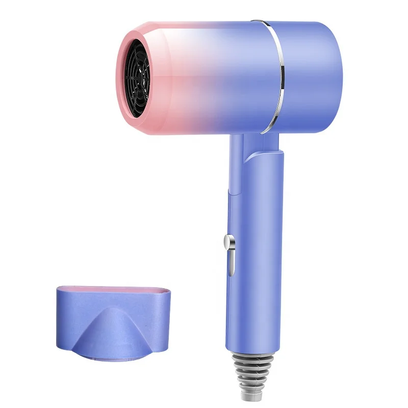 1300W Professional Foldable Hair Dryer 220V 110V Salon Dryer Hot Cold Wind Blue Light Negative Ionic Blower Dry Electrical Haird