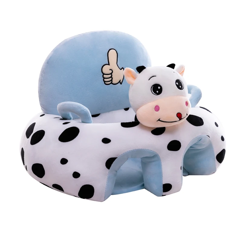 Source manufacturer assists baby learning chair baby practice learning to sit short plush learning chair without filler skin