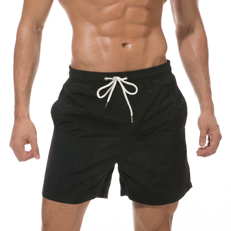 
Custom LOGO 2 in 1 quick dry Beach Men Board shorts Swimwear Swimsuits Mens Running beach Shorts 