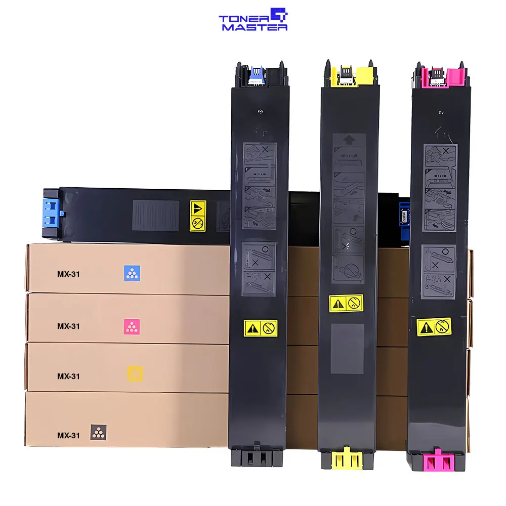Compatible Color Cartridge Toner Kit MX 31CT For Sharp Mx 2600N 3100N 4100N 2601N 3101N 4101N 5001N