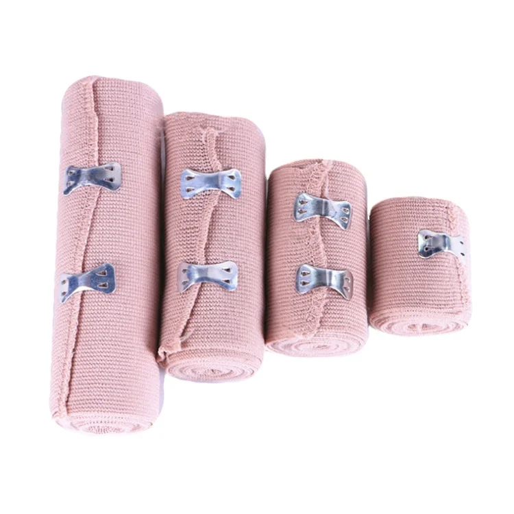 Skin Color High Pink Medical On Sneakers Elastic Bandage