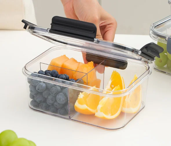 New product glass food storage container kitchen food storage airtight food storage container