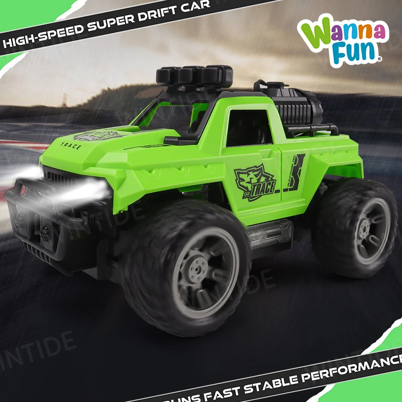 1:16 New Arrival Climbing Off-Road RC Truck Alloy Remote Control Car Toy 4x4 Crawler Racing Features Radio Control Auto sprayer
