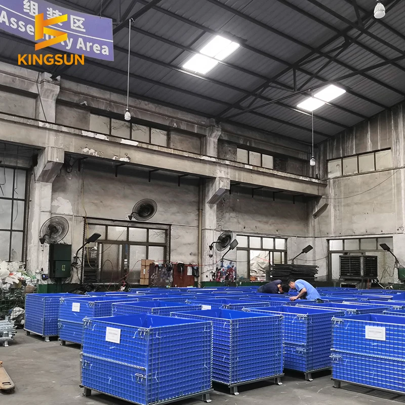 China KingSun specialized customized turnover cage storage cage design and production