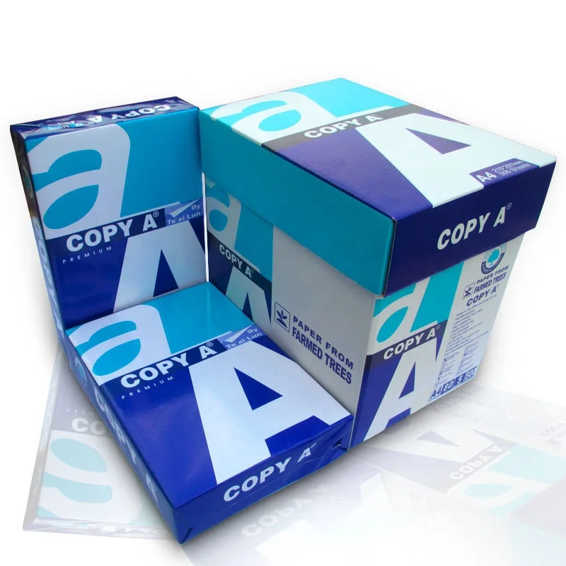 China A4 Super White Copy Paper Factory Supply Cheap Bond Paper for Office Print Copy