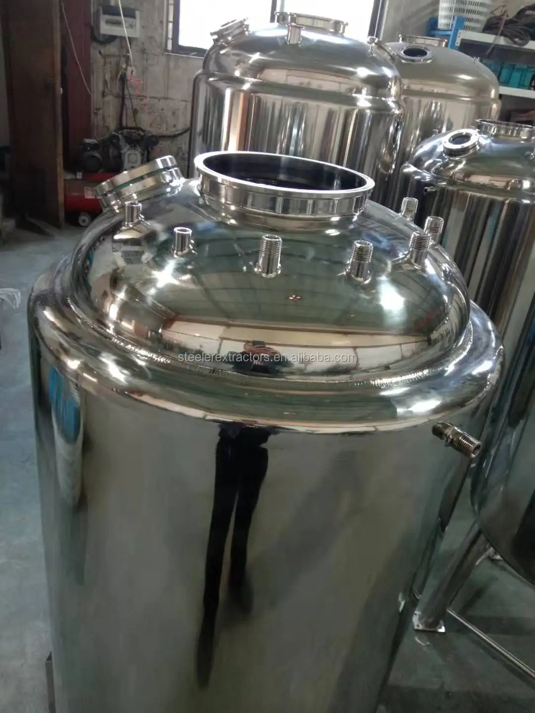 250 фунтов нержавеющая двойная оболочка для восстановления растворителя с охлаждающей катушкой и окупорной трубкой