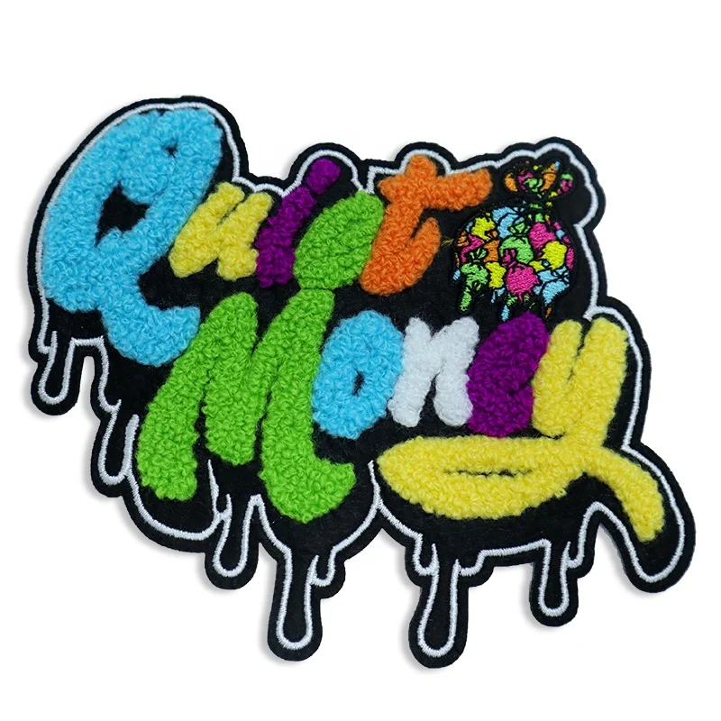 Новый дизайн на заказ оптом блестки синель розовые золотые блестящие буквы компьютерная вышивка патчи с звездами наклейки