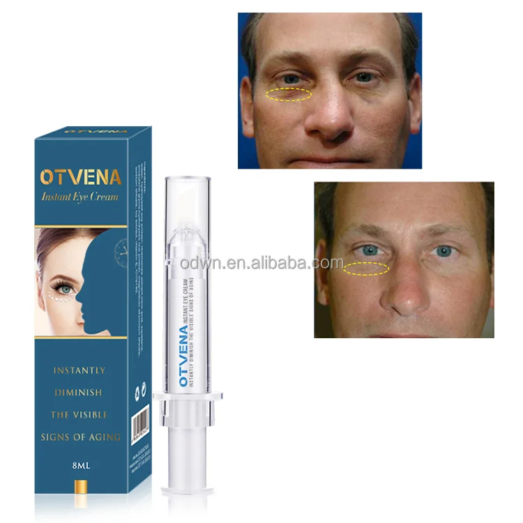 OTVENA 60 секунд мгновенное удаление мешка для глаз против отечности Укрепляющий и подтягивающий крем для кожи вокруг глаз перед макияжем наглазник для мужчин и женщин