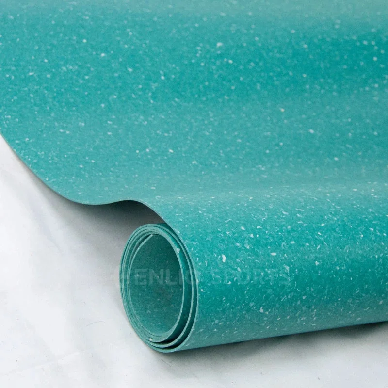 Enlio Waterproof Homogeneous Pvc Floor Roll  Vinyl Pvc Sponge Flooring Roll Plastic Hospital Floor