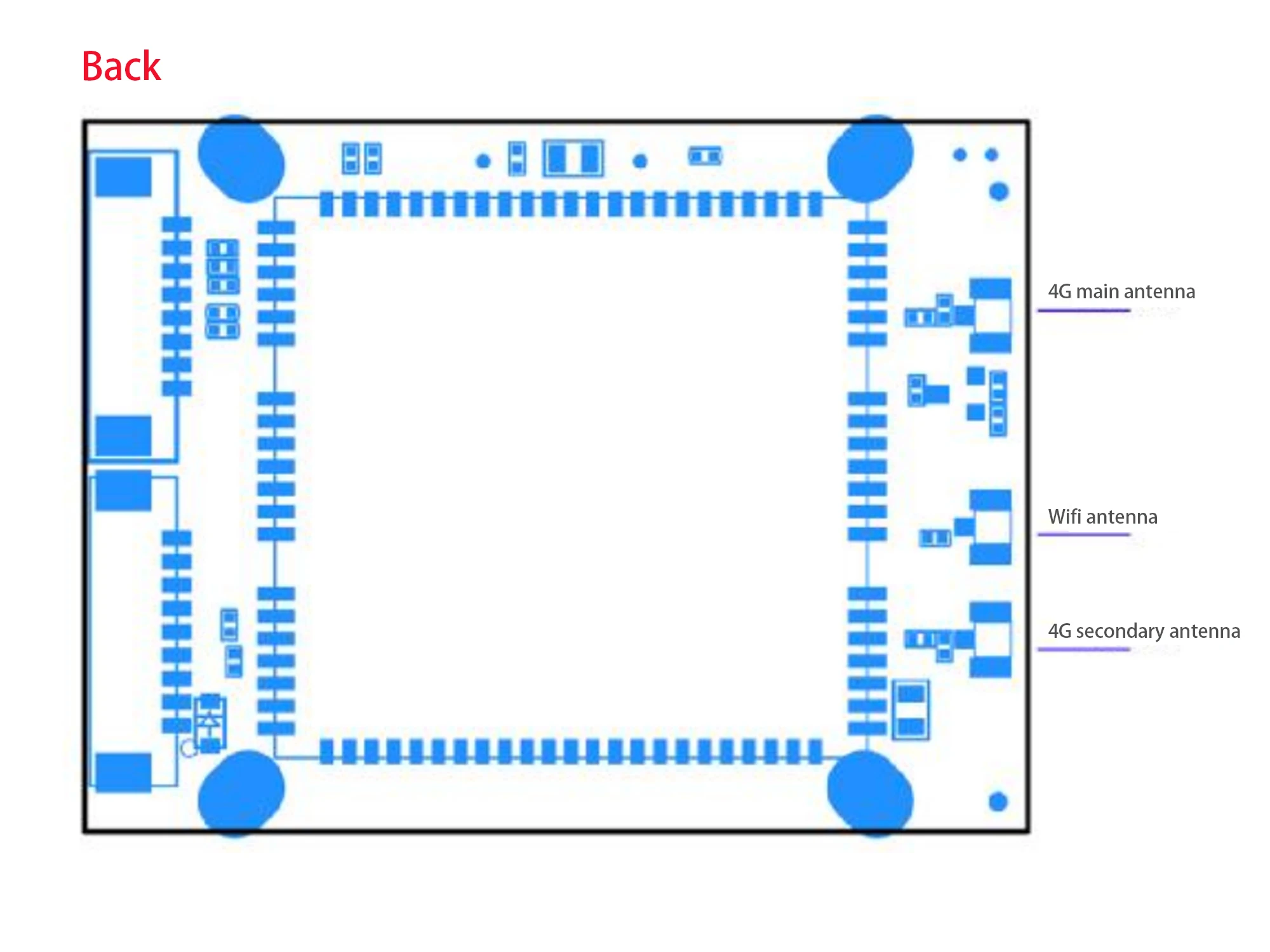4G SIM Router for Rural Area Outdoor LTE Wireless WIFI Router Modem 4G CPE Board PCBA