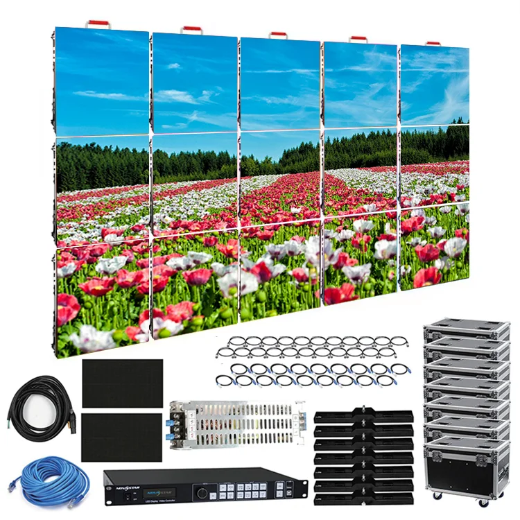 P2.5 P3 P3.91 P5 P6 Full Color hd Photos Led Video Supplies Advertising Display Led hd Videos Indoor Led Display
