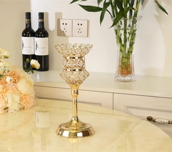 
vintage iron candlestick for wedding 