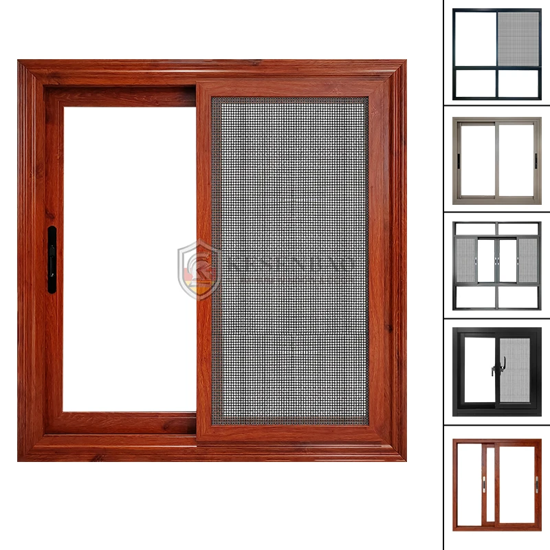 20% Off AS2047 australian standard double pane windows residential house hurricane impact thermal break aluminum sliding windows