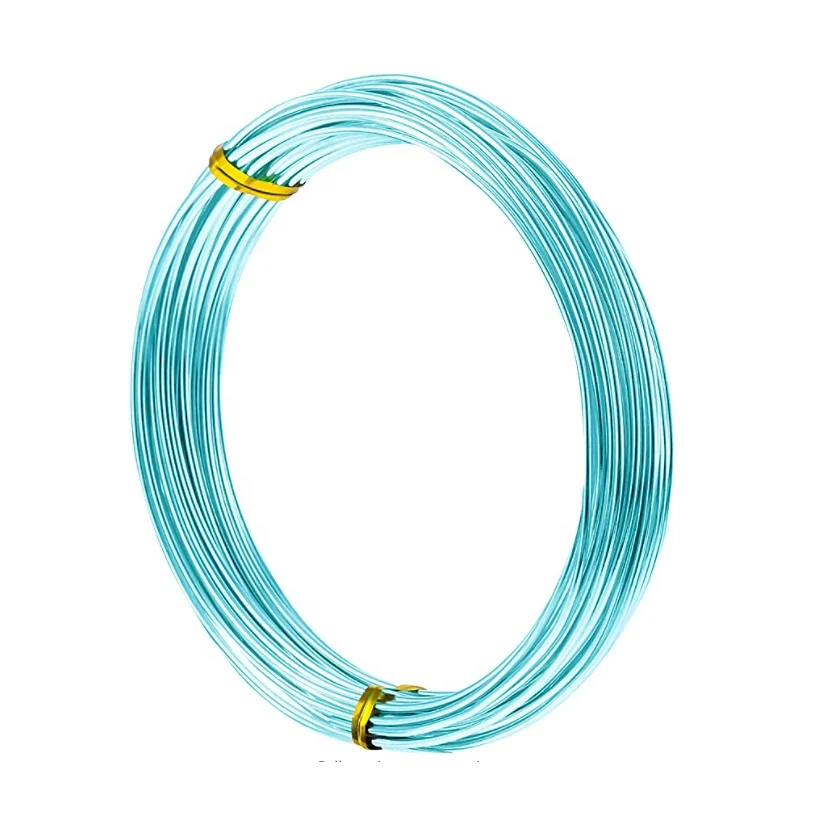 1,5 мм 1 мм 2 мм 3 мм фиолетовая Цветная декоративная алюминиевая проволока