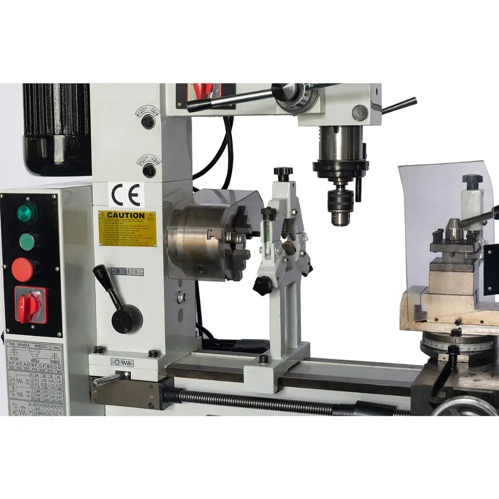 Multi-purpose machine drilling and milling machine lathe machine with CE HQ800V-2