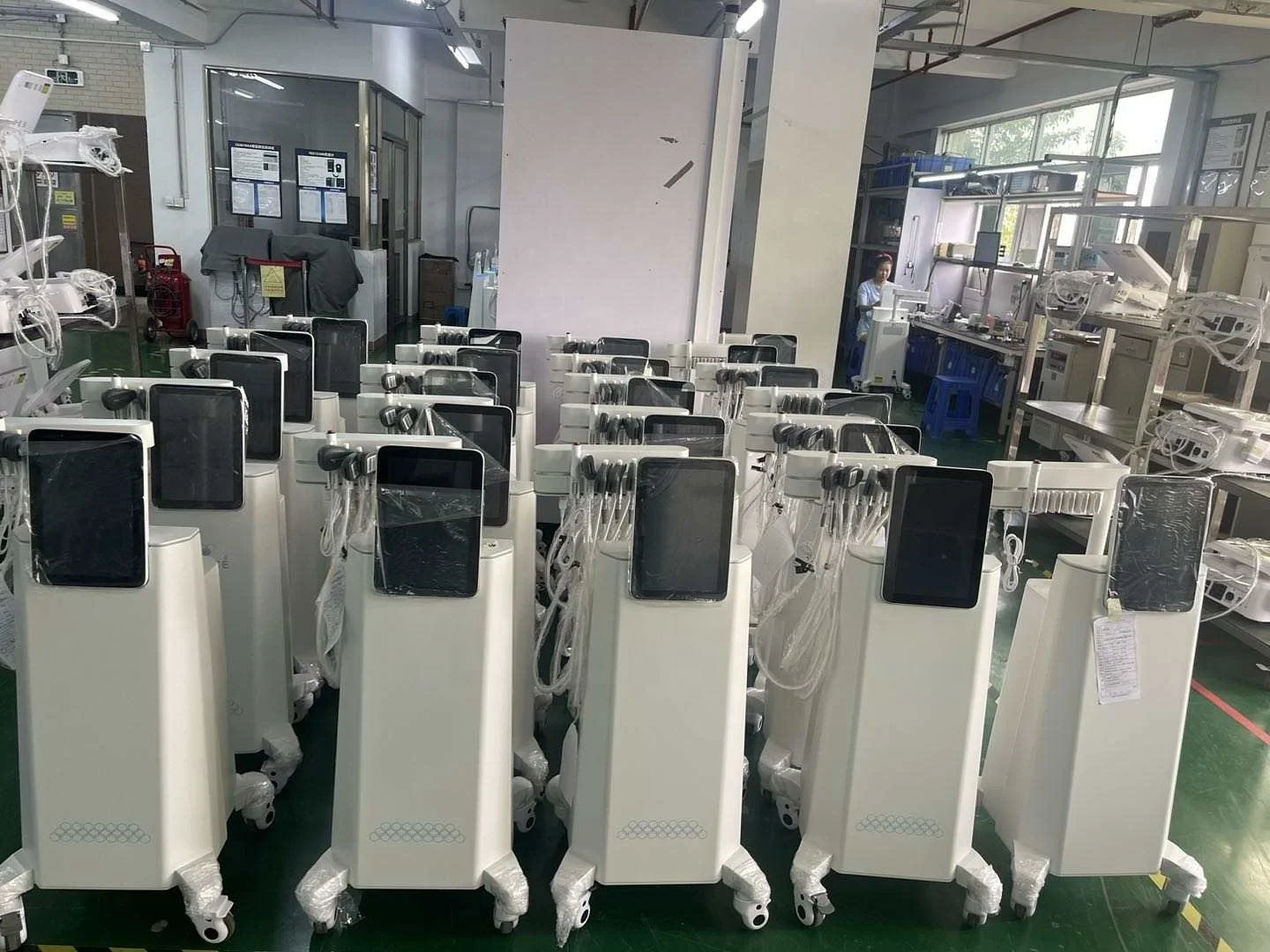 Mf6 Hilfes And Pcrf 2-In-1 Technology For Face Lift Ems Machine ems facial face lifting massager neck face lifting device