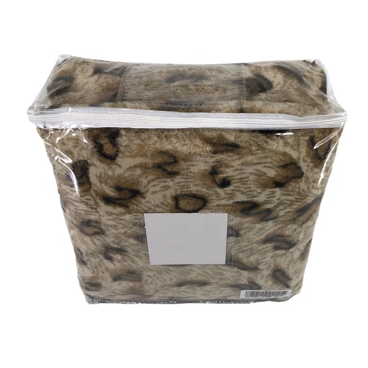 100% Polyester plush blanket brushed pv faux fur reversible sherpa blanket with Cheap price