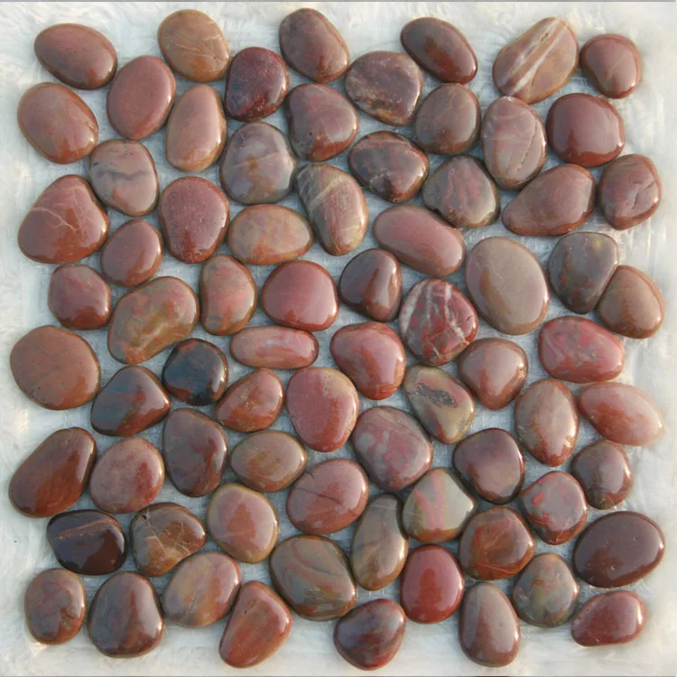 
Zhejiang Yiwu Quartz Cobbles River Garden Clay Glass Natural Felt Micro Green Pebbles Stone Blend Tile Decor Swimming Pool 