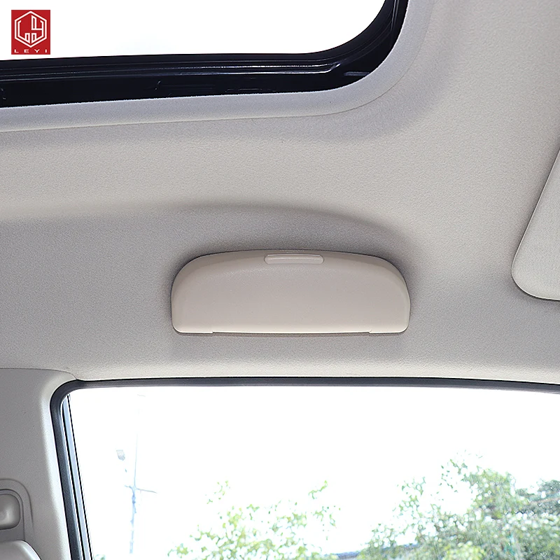LEYI Beige Car modification ABS  High quality Auto parts wholesale Car glasses case for Pajero V97 v93 V87 v73
