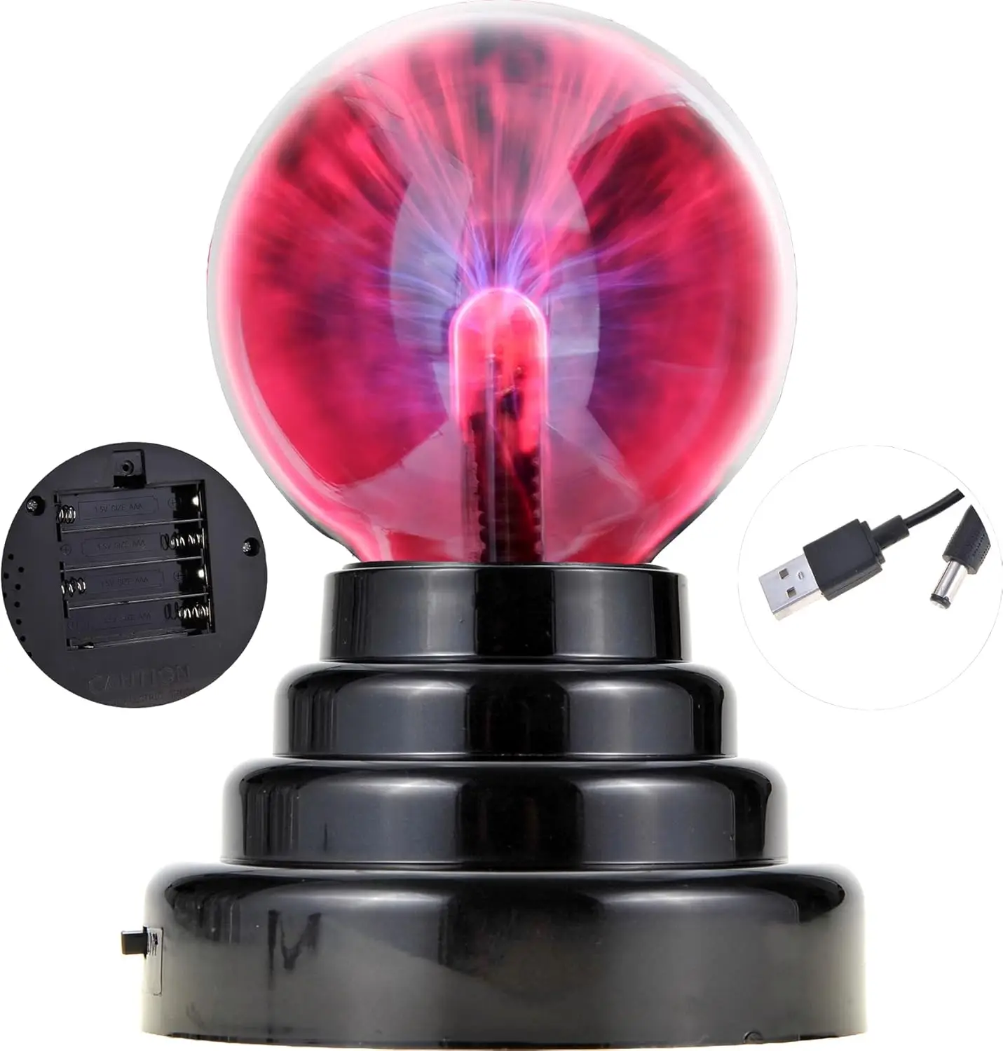 Static Ball Light Electric Novelty Party Kids Child Night Light Home Decor Plasma Ball for Festivals