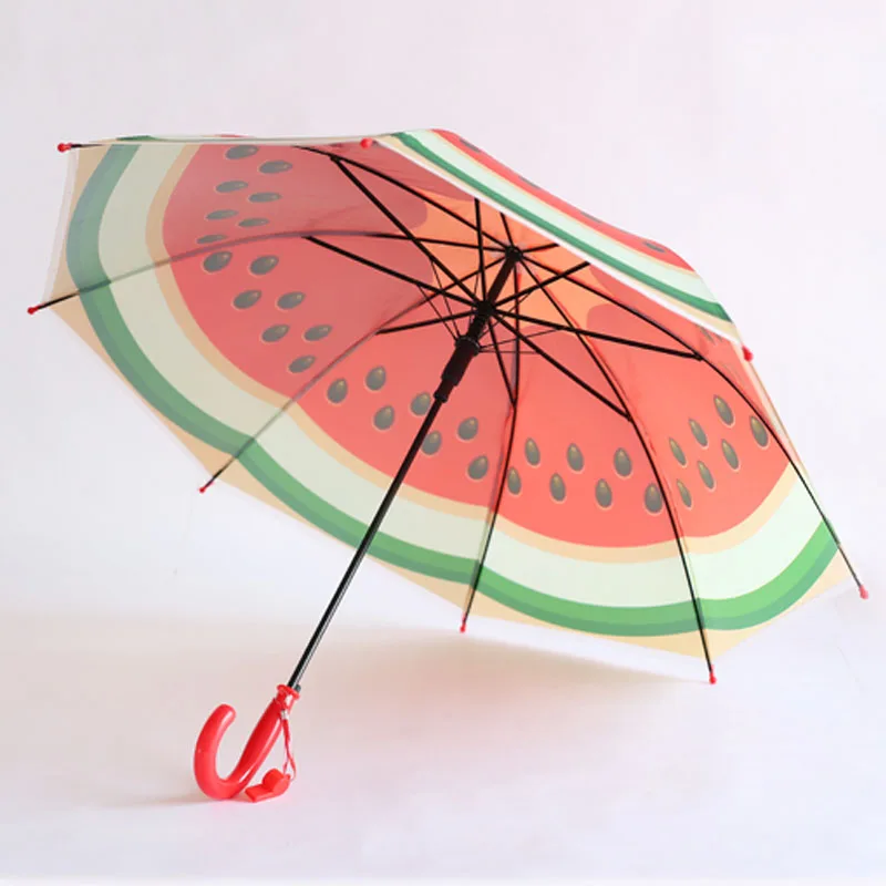 2021 Cute Fruit Printing Umbrella Children Umbrella Creative Kids Umbrella