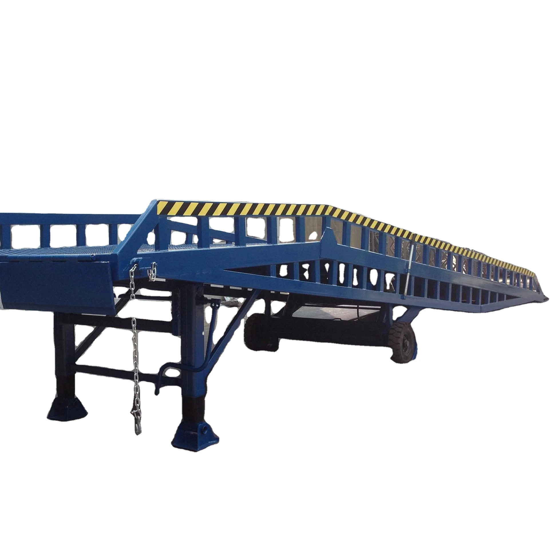 High Quality Checkered Steel Plate Movable Ramp Mobile Ramp