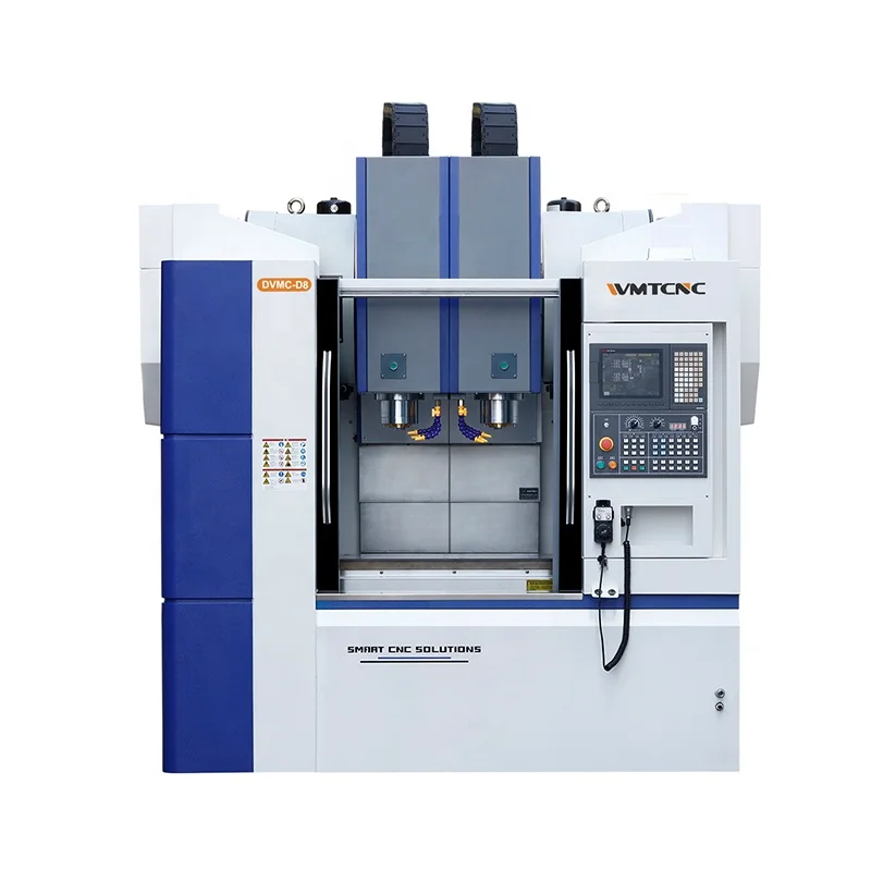 DVMC-D8 heavy duty dual spindle and dual ATC cnc machining center