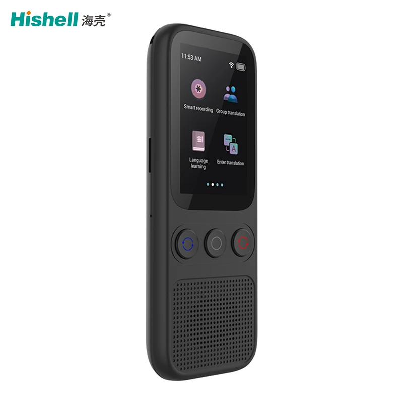 S80 Online Voice Portable Translator Device 2 Inch Smart Translator Support 138 Languages Translation