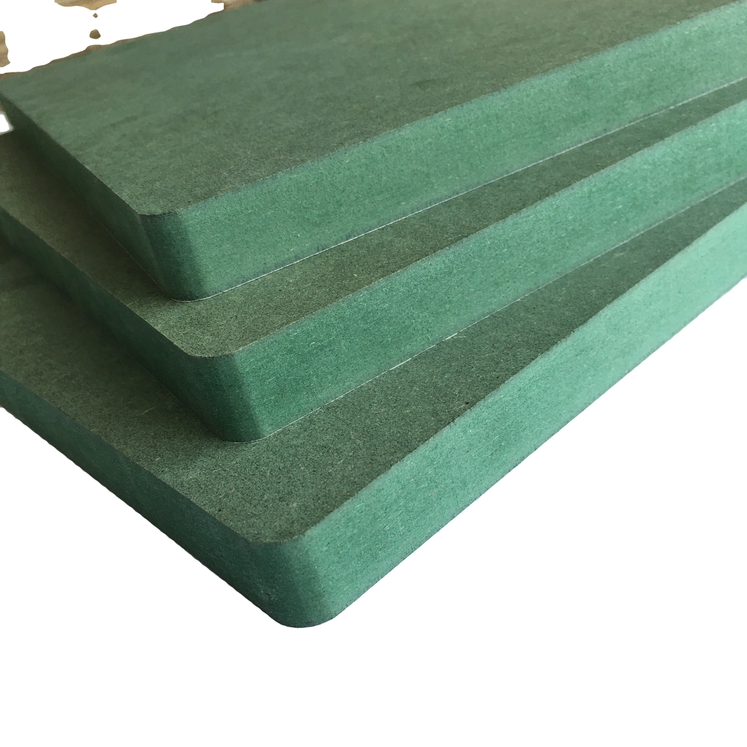 e1 waterproof moisture resistant green core mdf board hmr 12mm 15mm 18mm mdf green