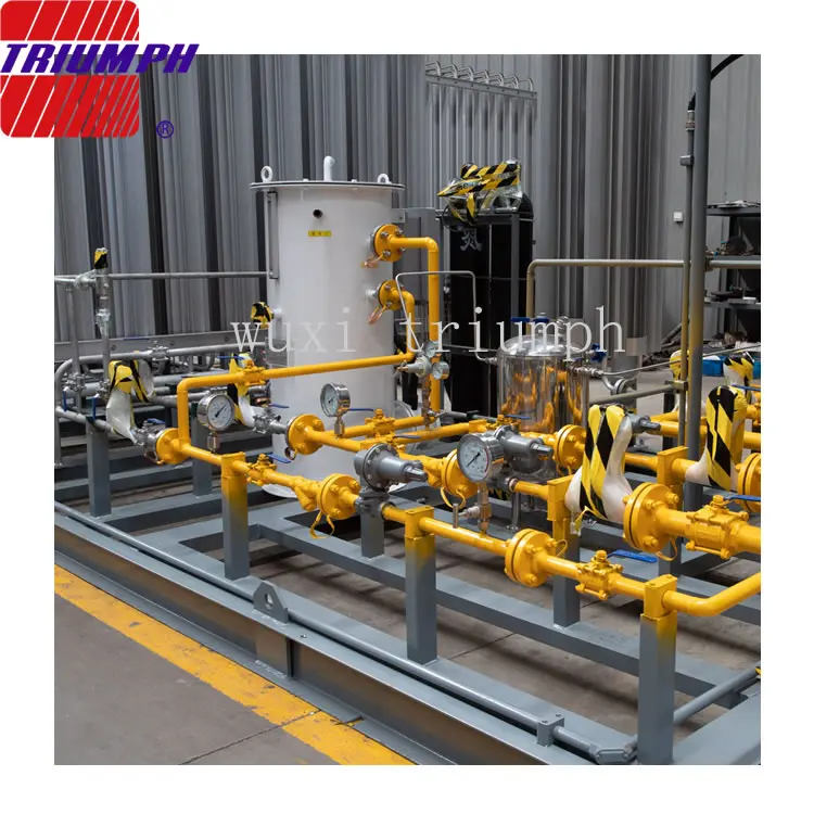 LNG gasification&pressure regulating&metering skid