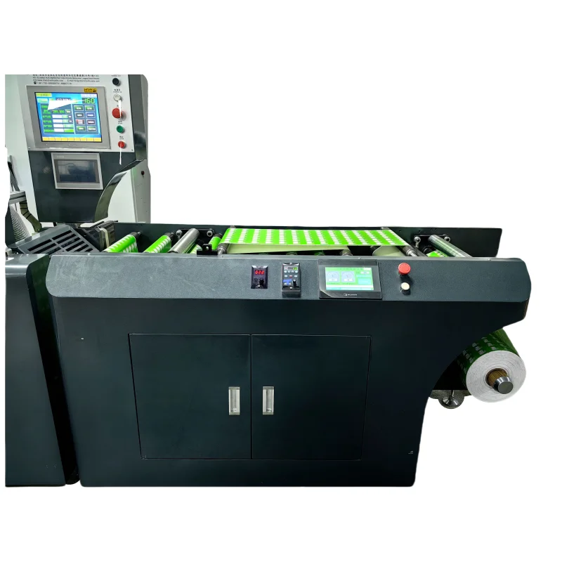 Flexo UV Varnishing Dryer Offset Printer Machinery 350 450 550 Printed label printing machine roll to roll offset machines