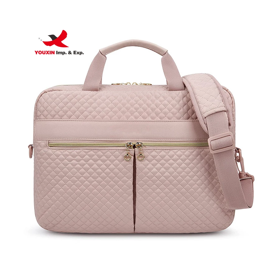 New Style 15.6/17.3 Inch Laptop Briefcase for Women Large Laptop Case Office Business Travel Computer Bag