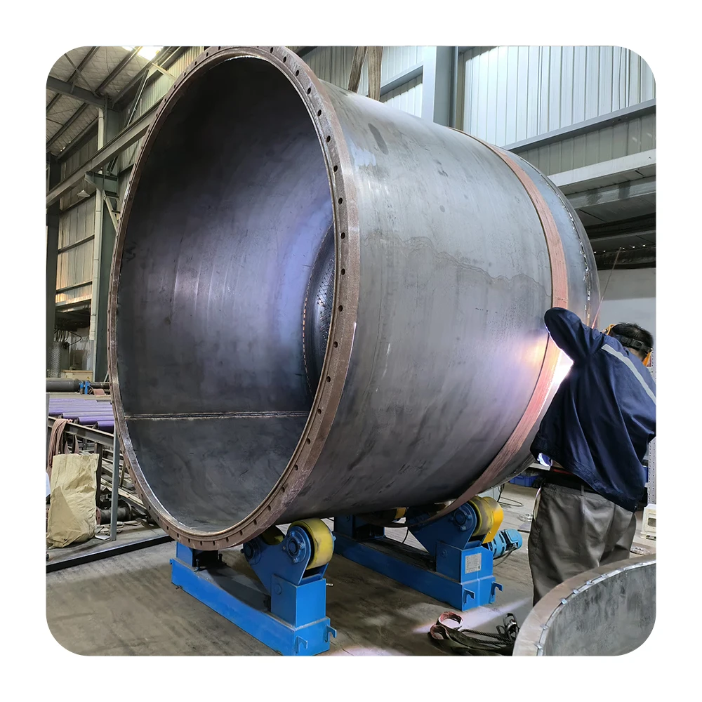 5T Automatic Self-Adjusting Welding Rotator Machine 2500mm Tank Turning Rolls 5000KG Pipe 5ton Roller Bed Variable Bearing