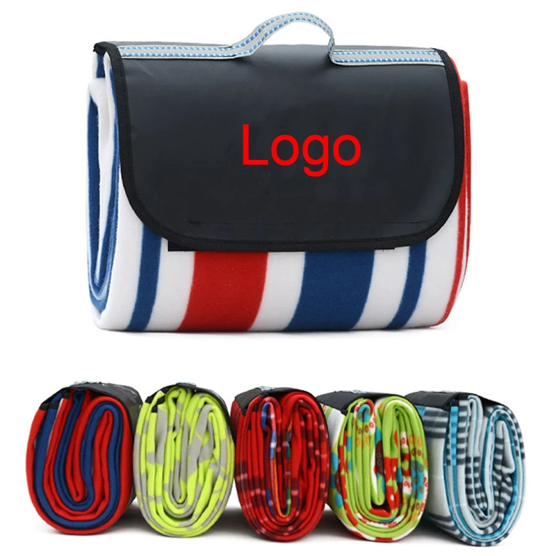 China wholesale printed water resistant eco-friendly beach camping picnic portable waterproof custom picnic blanket