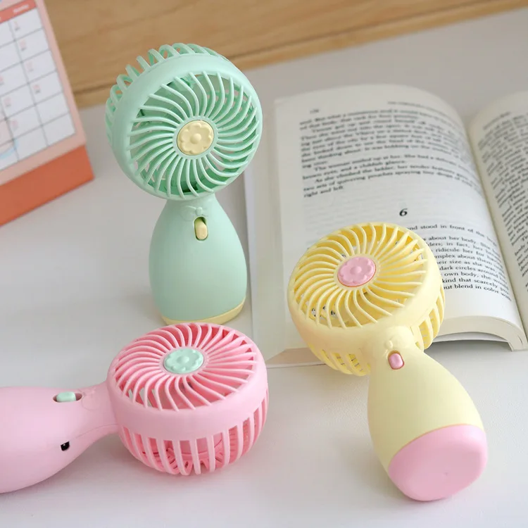 Portable cooling  mini rechargeable electric usb small fan hand fans custom printed