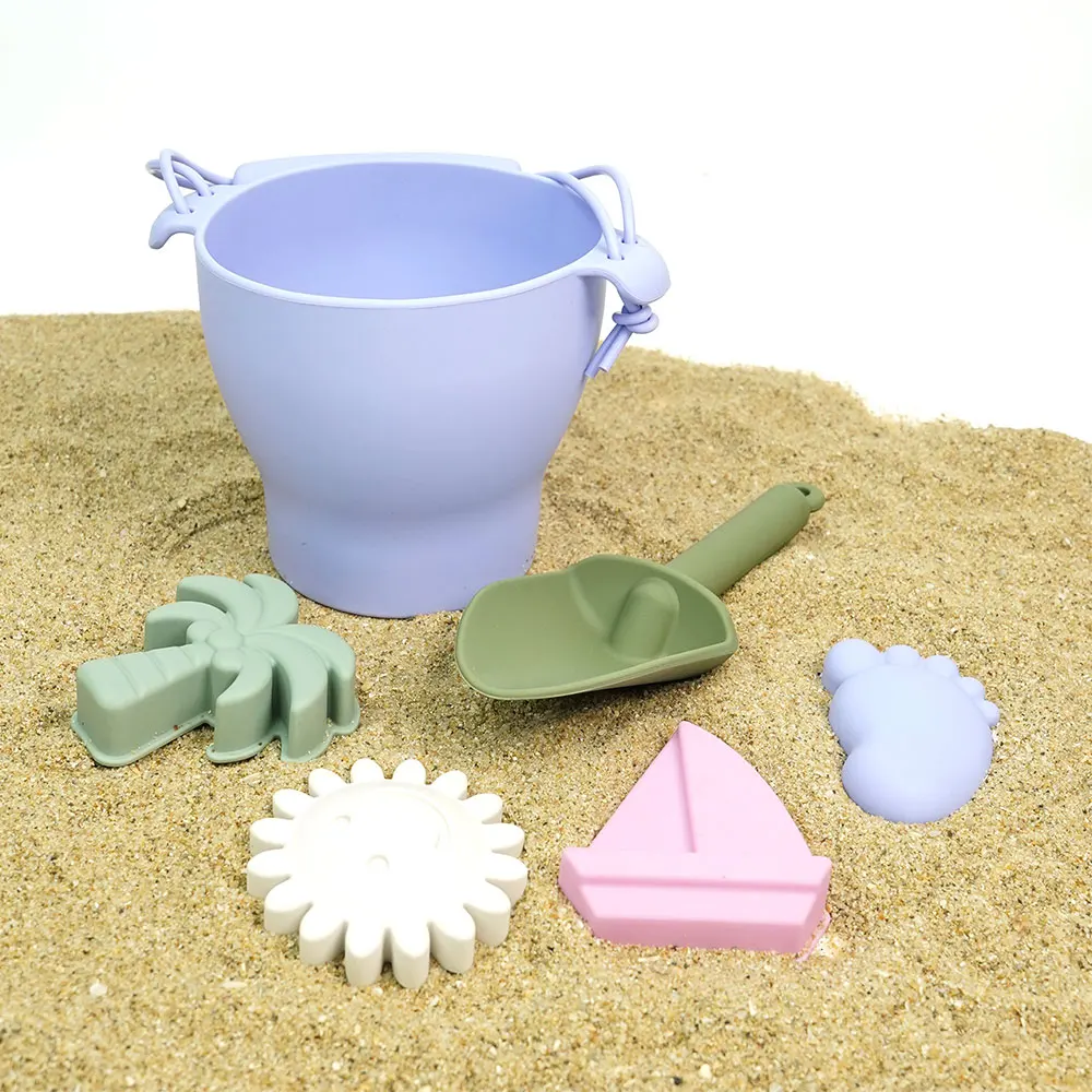 2024 New Arrival Summer Outdoor Eco-friendly Food Grade Silicone Beach Sand Toys for Kids