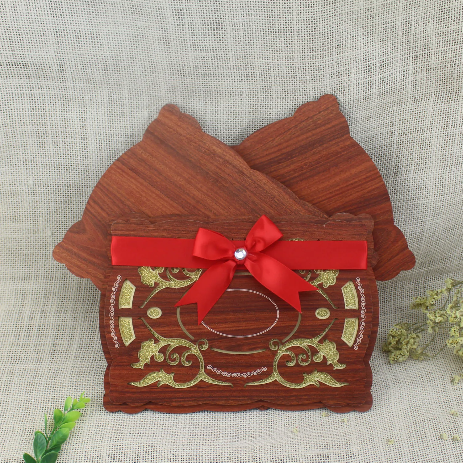 Luxury Wood Wedding Invitation Cards Invitations Design Laser Cut