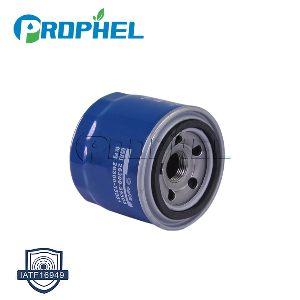 OEM Car Automatic Engines Parts Oil Filters For 26300-35504 2630035504 15400-PR3-003 3252676 PH2871A 2630035503 PH2871 W825/80EX
