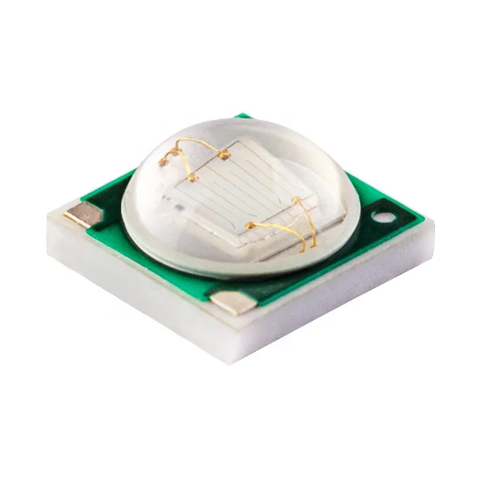 Высокомощный 660nm красный 3535 SMD светодиодный чип медный PCB Epistar Размер многократного излучения (белый желтый зеленый теплый белый) 6V