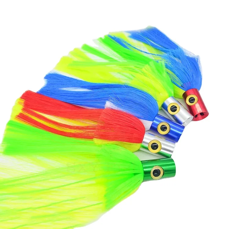 152 g 12 inch offshore custom saltwater large skirted trolling lures big game fishing for marlin tuna mahi