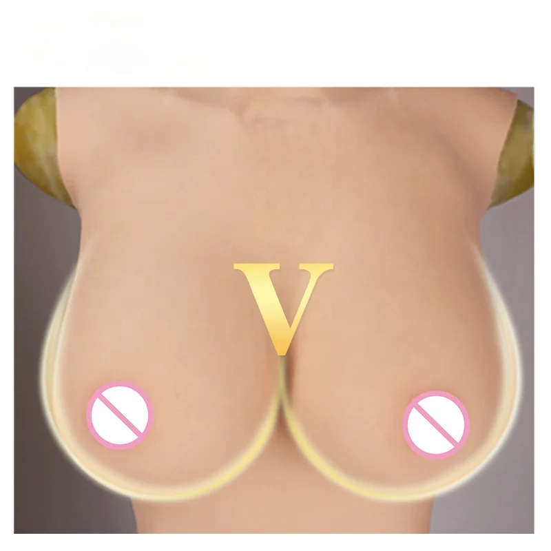 Pussy silicone bodysuit drag queen silicone vagina for transgender shemale crossdresser sexy cosplay breast form