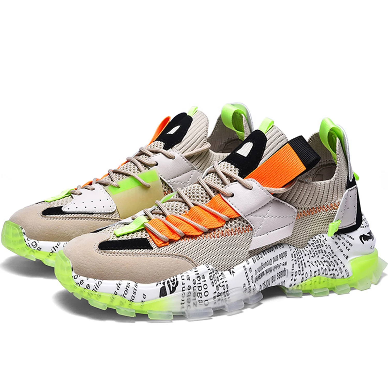 2021 new spring mesh upper Manufacturer wholesale Breathable man  shoes 2021 fashion hot sale Sneaker