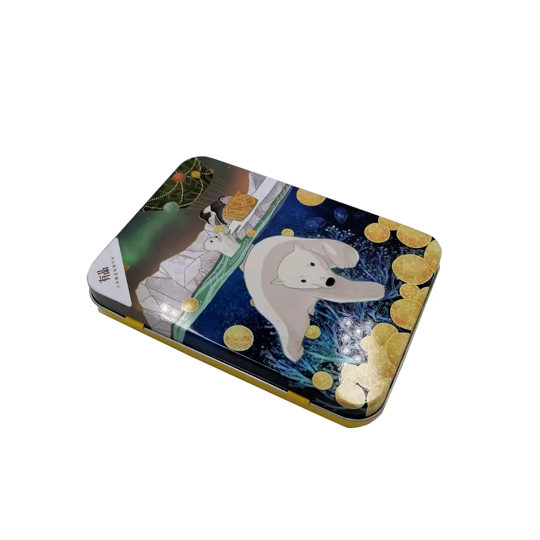 Best Selling Oem Recycled Materials Tinplate Eco Friendly Cosmetic Tin Jars With Paper Tray